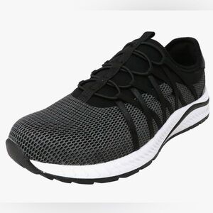 Women’s Easy spirit, HarHarper2 sneaker black/silver size 8 1/2 medium